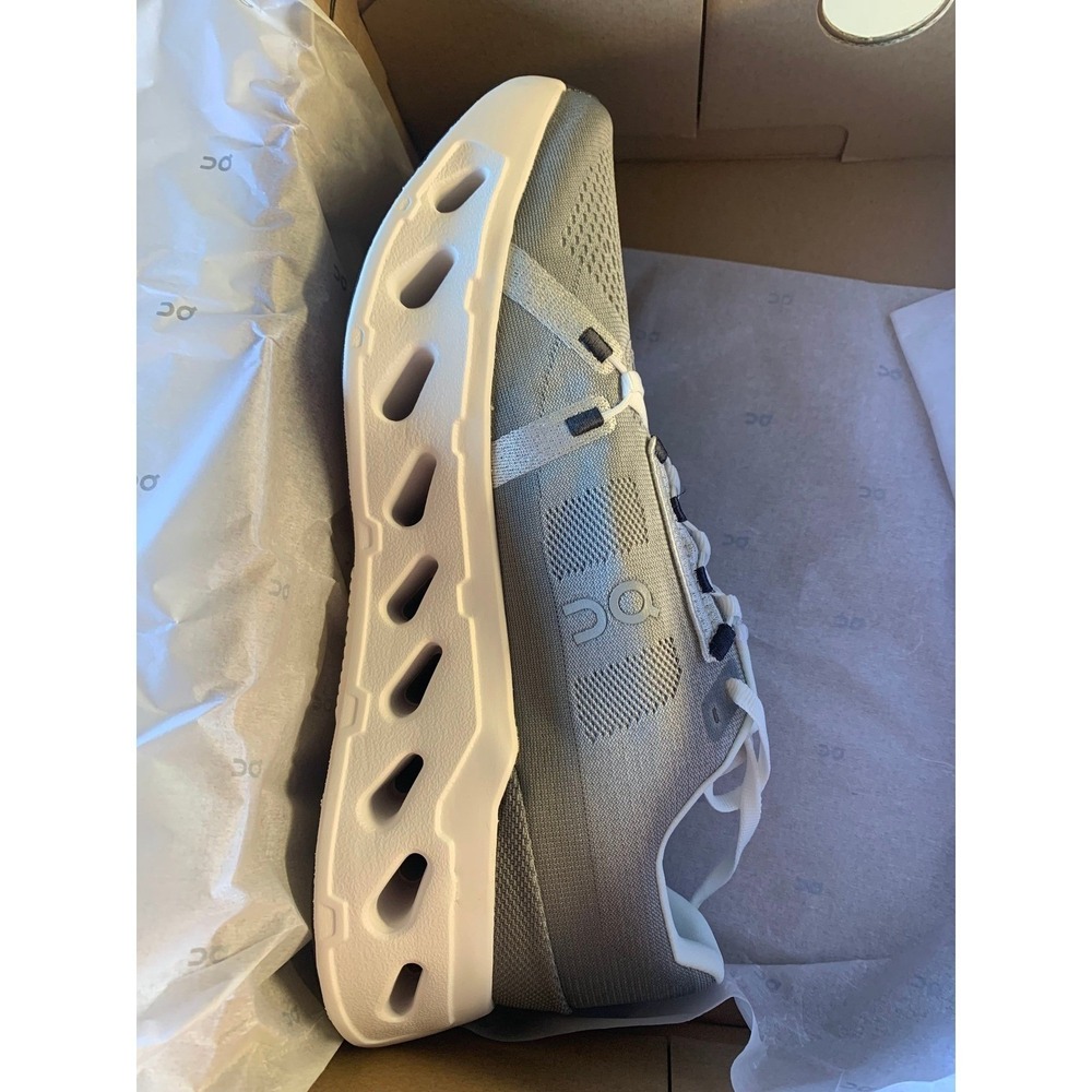 On Running Cloudeclipse Mens Road Running Shoes Alloy White 3MD30092547 Size 11 - Picture 4 of 10